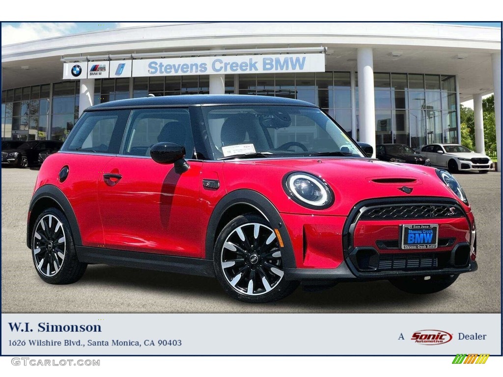2023 Hardtop Cooper S 2 Door - Chili Red / Carbon Black photo #1