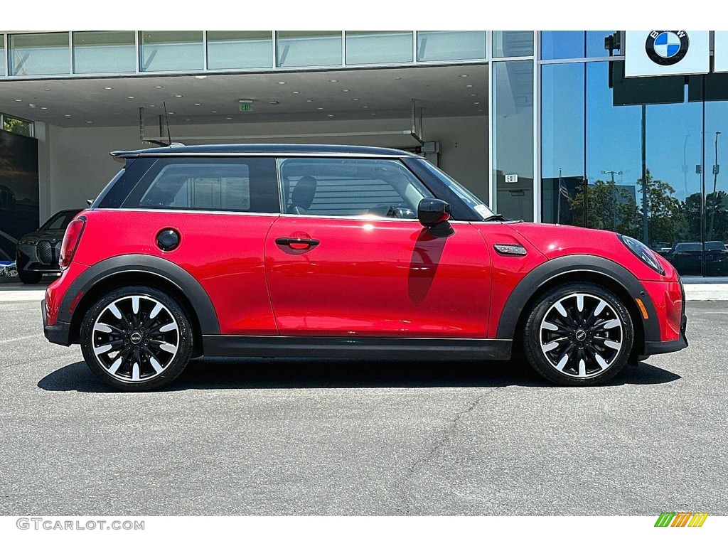 Chili Red 2023 Mini Hardtop Cooper S 2 Door Exterior Photo #146394722