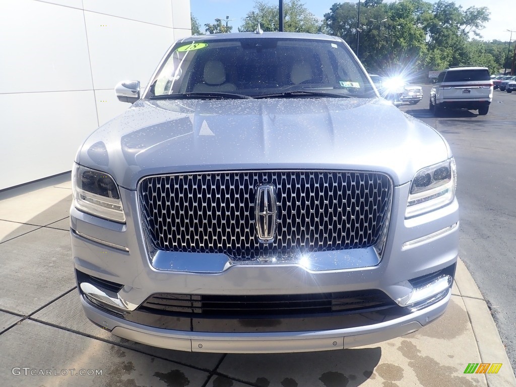 Chroma Crystal Blue 2018 Lincoln Navigator Black Label L 4x4 Exterior Photo #146394856