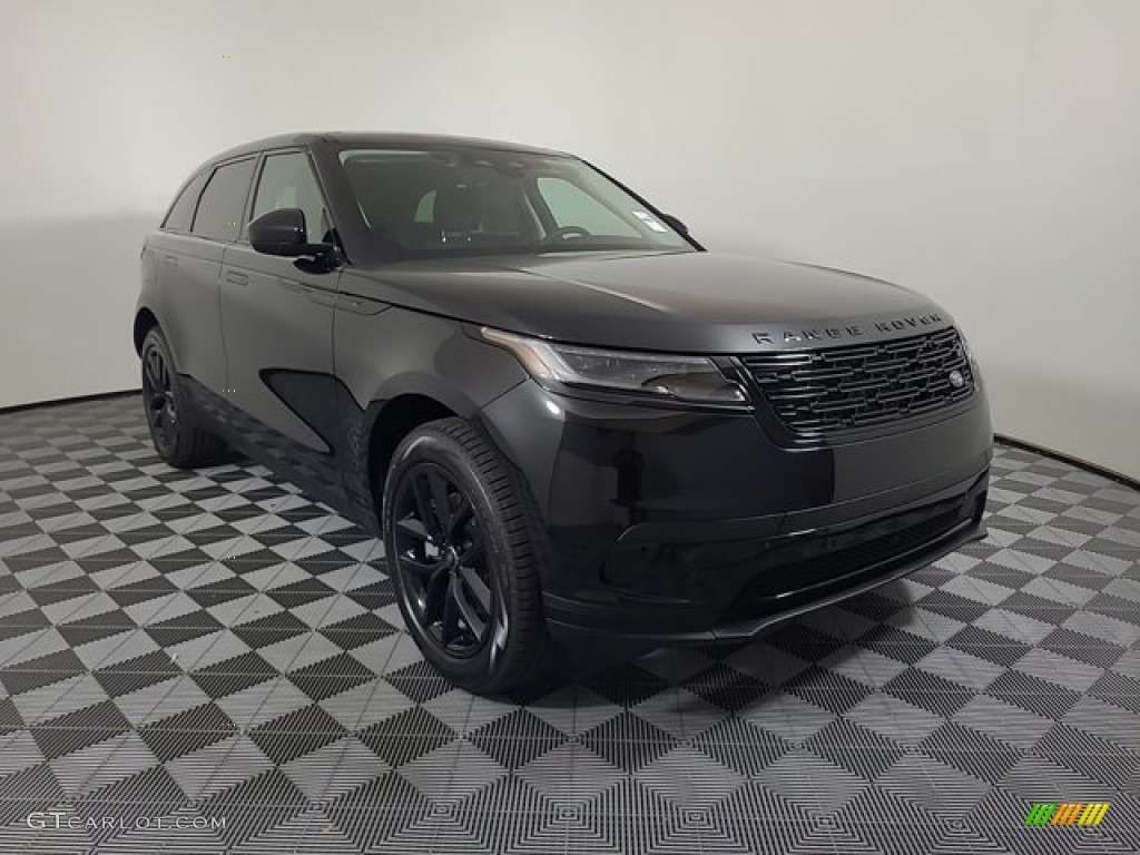2024 Range Rover Velar S - Santorini Black Metallic / Ebony photo #12