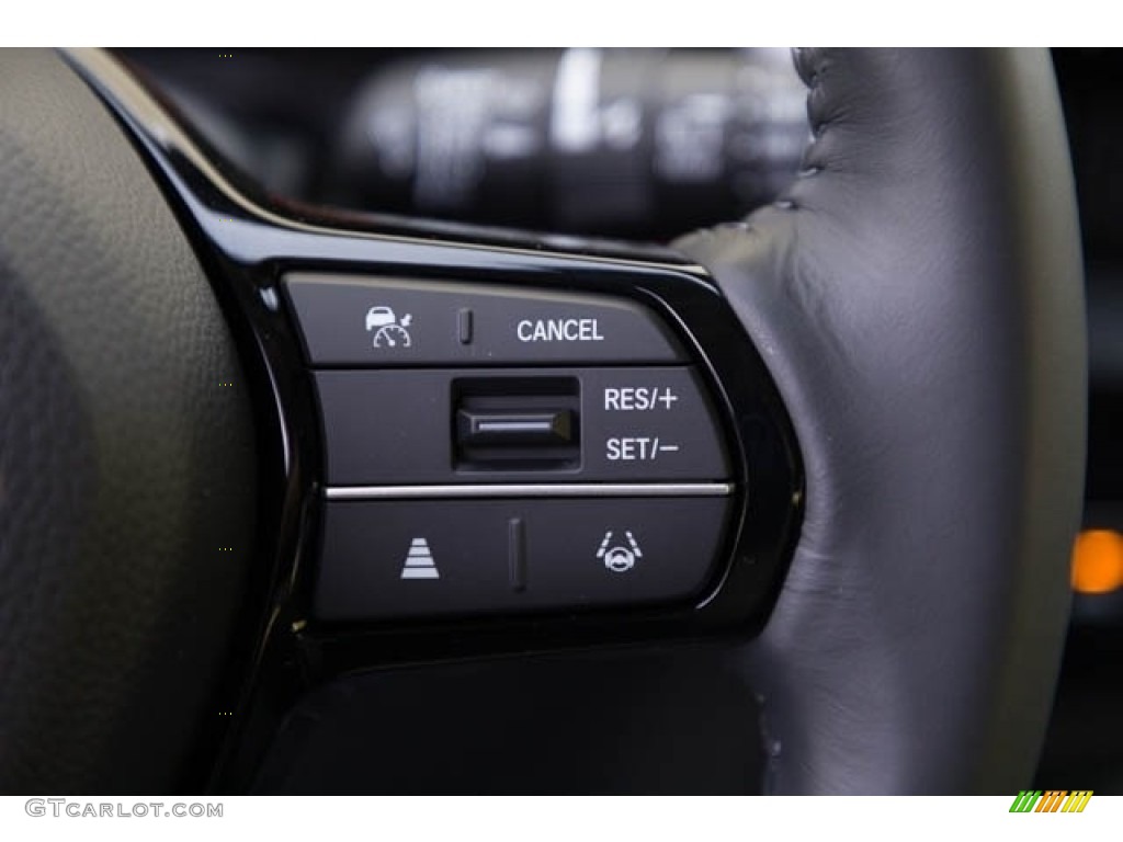 2024 Honda CR-V EX-L AWD Black Steering Wheel Photo #146395733