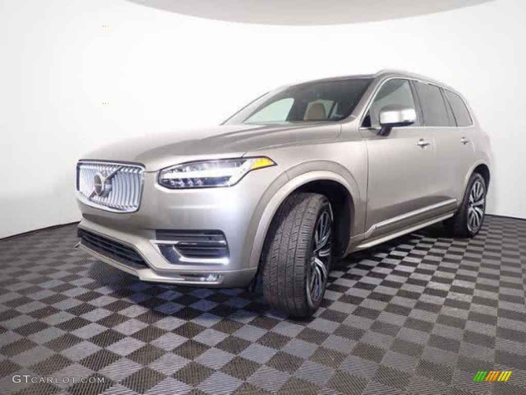 2022 XC90 T6 AWD Inscription - Pebble Gray Metallic / Amber photo #9