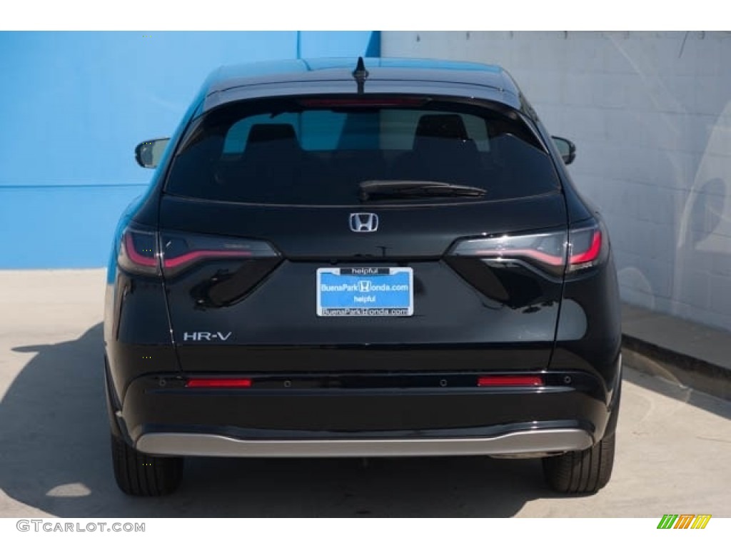 2024 HR-V EX-L - Crystal Black Pearl / Black photo #7