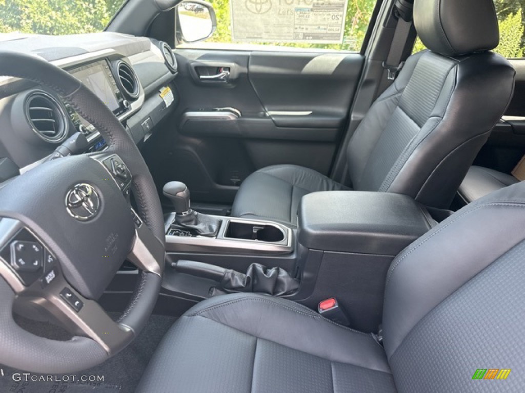 Black Interior 2023 Toyota Tacoma Limited Double Cab 4x4 Photo #146398109