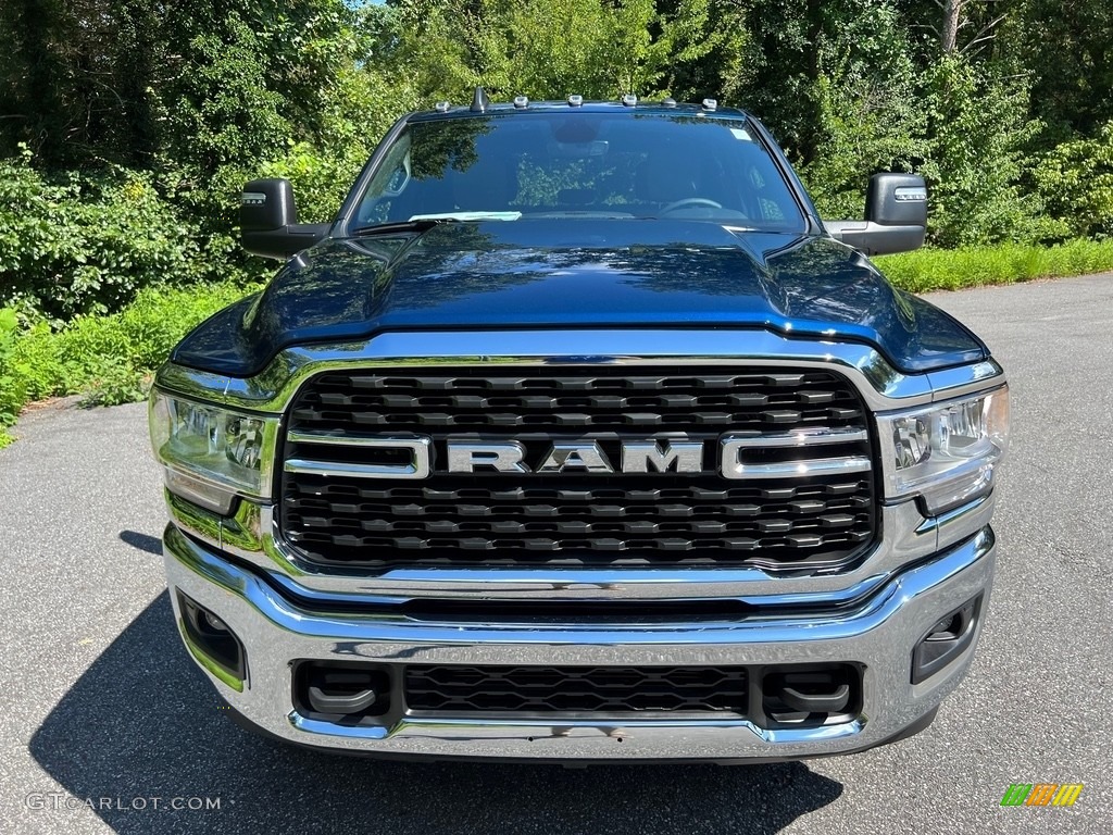 2023 2500 Big Horn Crew Cab 4x4 - Patriot Blue Pearl / Diesel Gray/Black photo #3