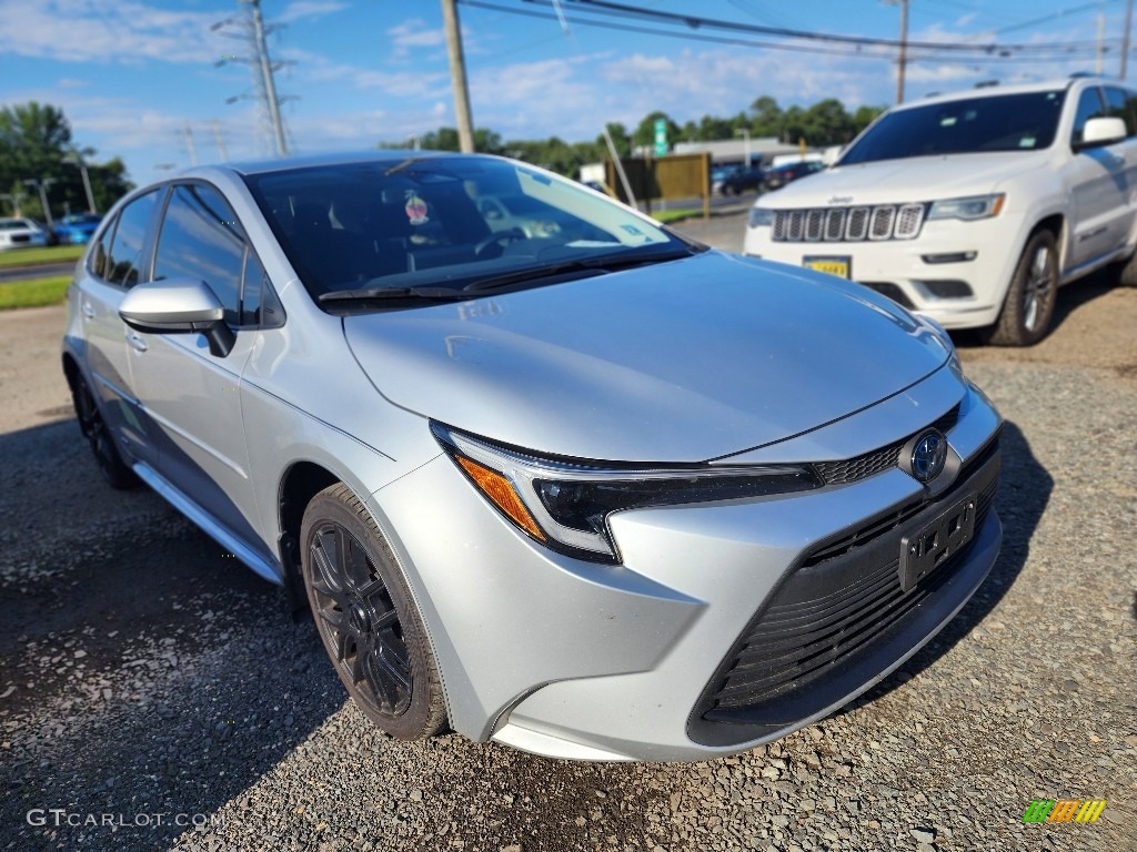 2023 Corolla LE AWD Hybrid - Classic Silver Metallic / Black photo #2