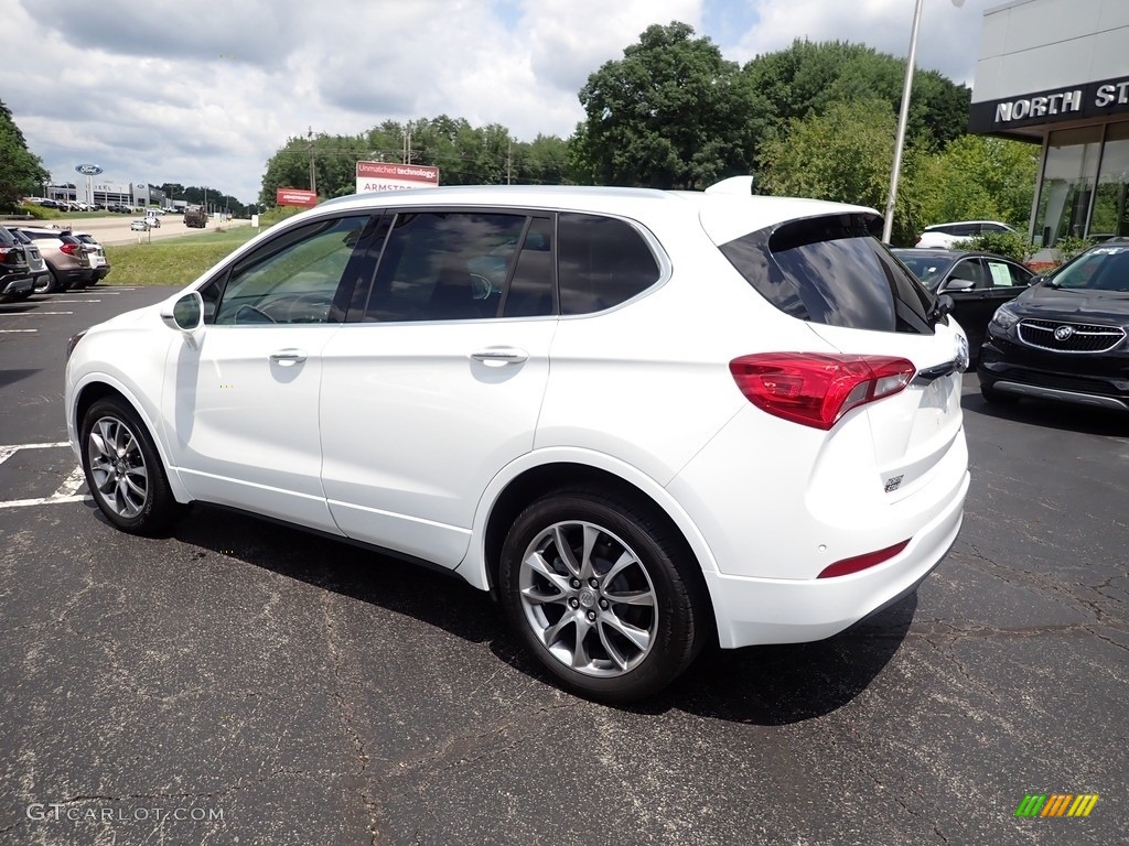 2020 Envision Essence AWD - Summit White / Light Neutral photo #3