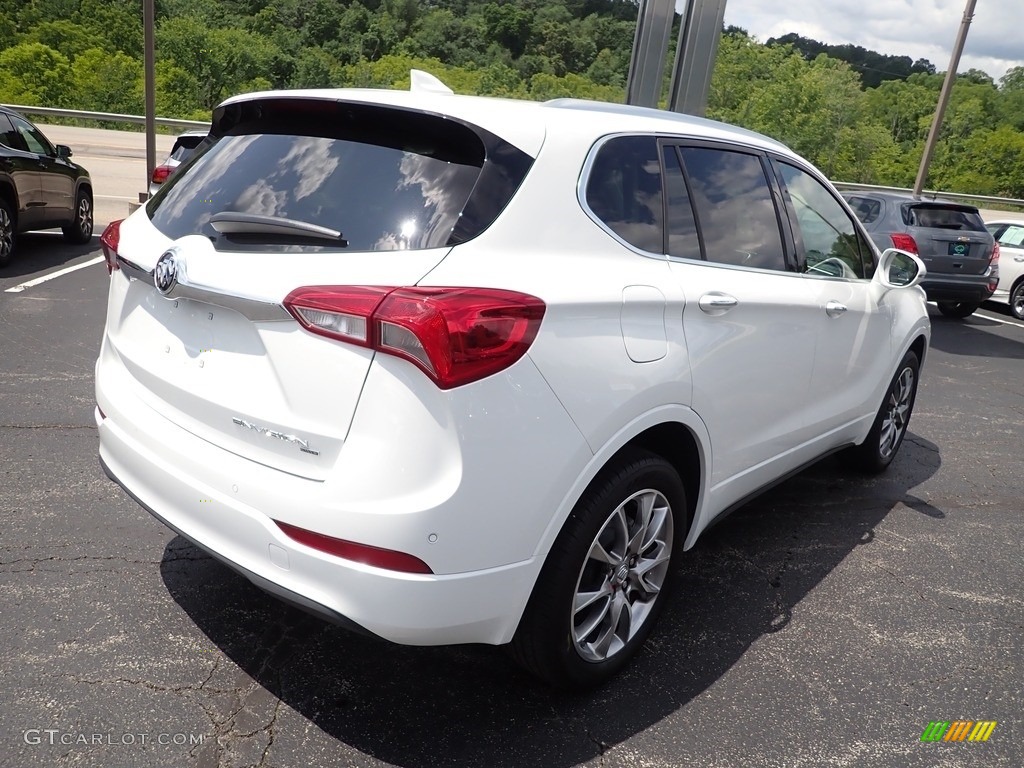 2020 Envision Essence AWD - Summit White / Light Neutral photo #6