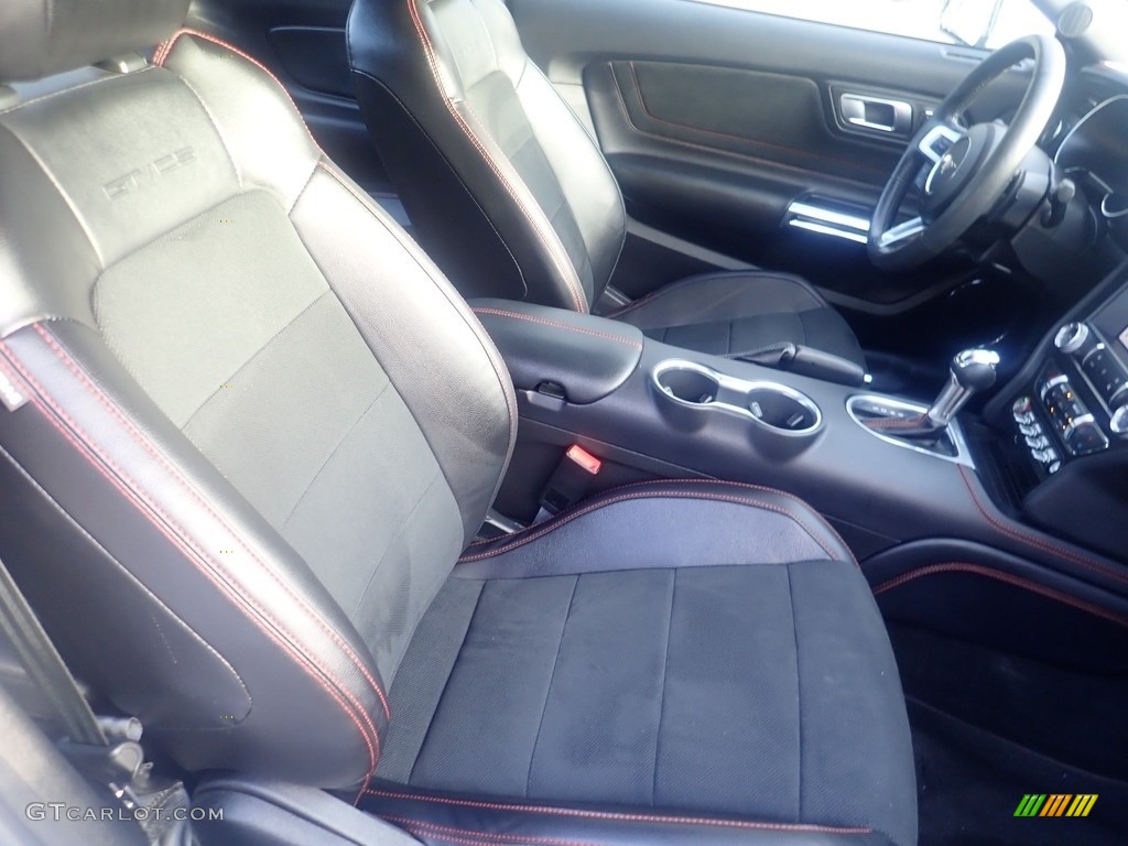 2019 Mustang California Special Fastback - Oxford White / Ebony w/Miko Suede and Red Accent Stitching photo #10