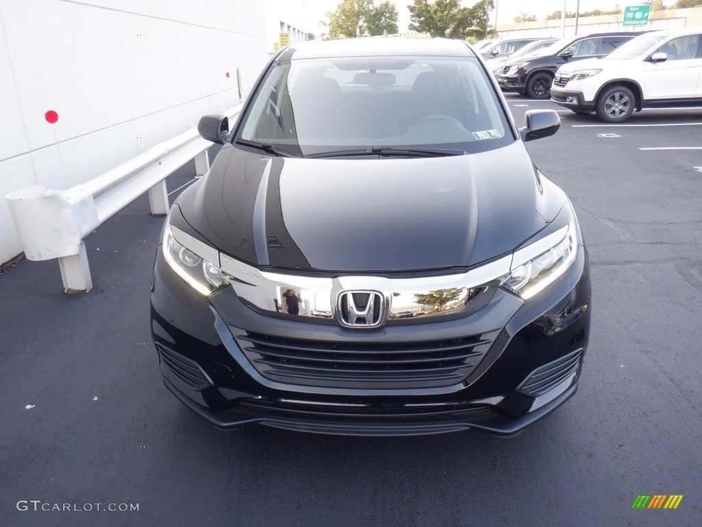 2021 HR-V LX AWD - Crystal Black Pearl / Black photo #4