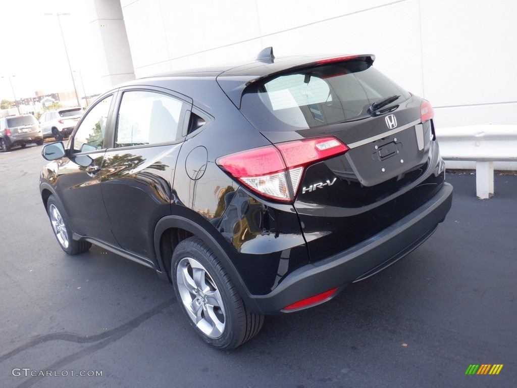 2021 HR-V LX AWD - Crystal Black Pearl / Black photo #9