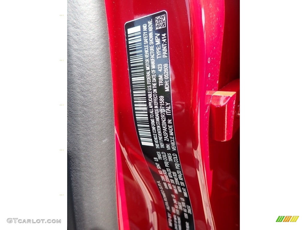 2024 Stelvio Color Code 414 for Alfa Rosso (Red) Photo #146399462