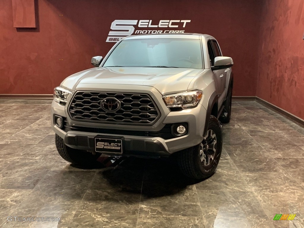 2021 Tacoma TRD Off Road Double Cab 4x4 - Cement / Black photo #1