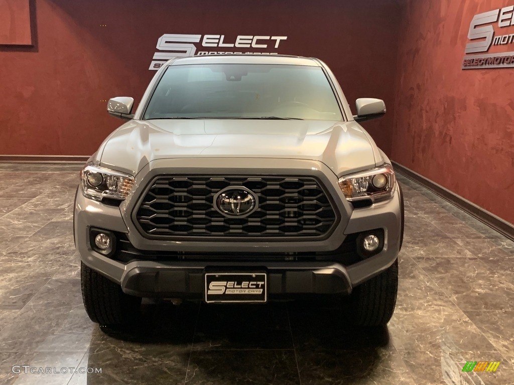 2021 Tacoma TRD Off Road Double Cab 4x4 - Cement / Black photo #2