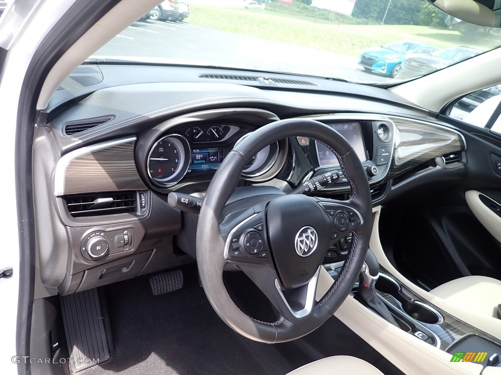 2020 Envision Essence AWD - Summit White / Light Neutral photo #29