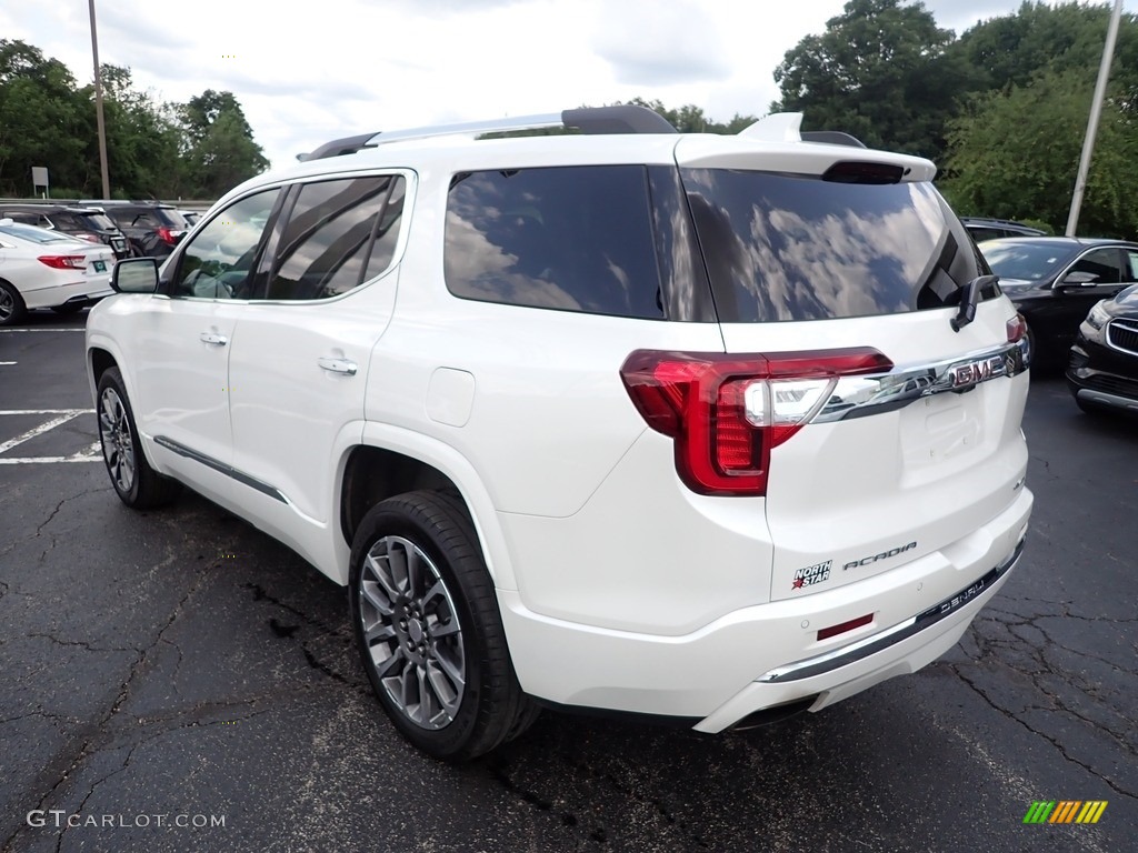 2022 Acadia Denali AWD - White Frost Tricoat / Jet Black photo #4