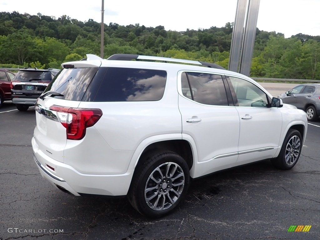 2022 Acadia Denali AWD - White Frost Tricoat / Jet Black photo #7