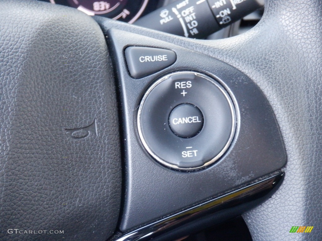 2021 HR-V LX AWD - Crystal Black Pearl / Black photo #23