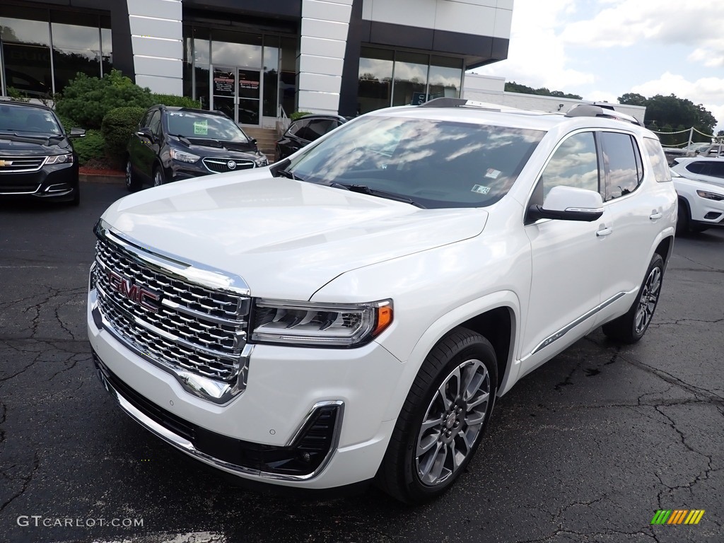 2022 Acadia Denali AWD - White Frost Tricoat / Jet Black photo #12