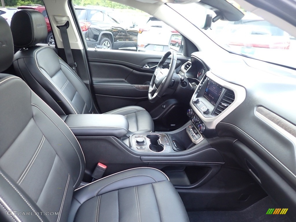 Jet Black Interior 2022 GMC Acadia Denali AWD Photo #146399951