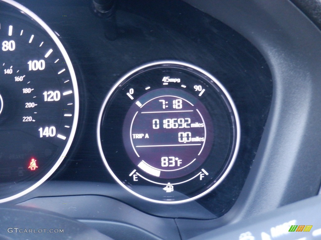 2021 HR-V LX AWD - Crystal Black Pearl / Black photo #30