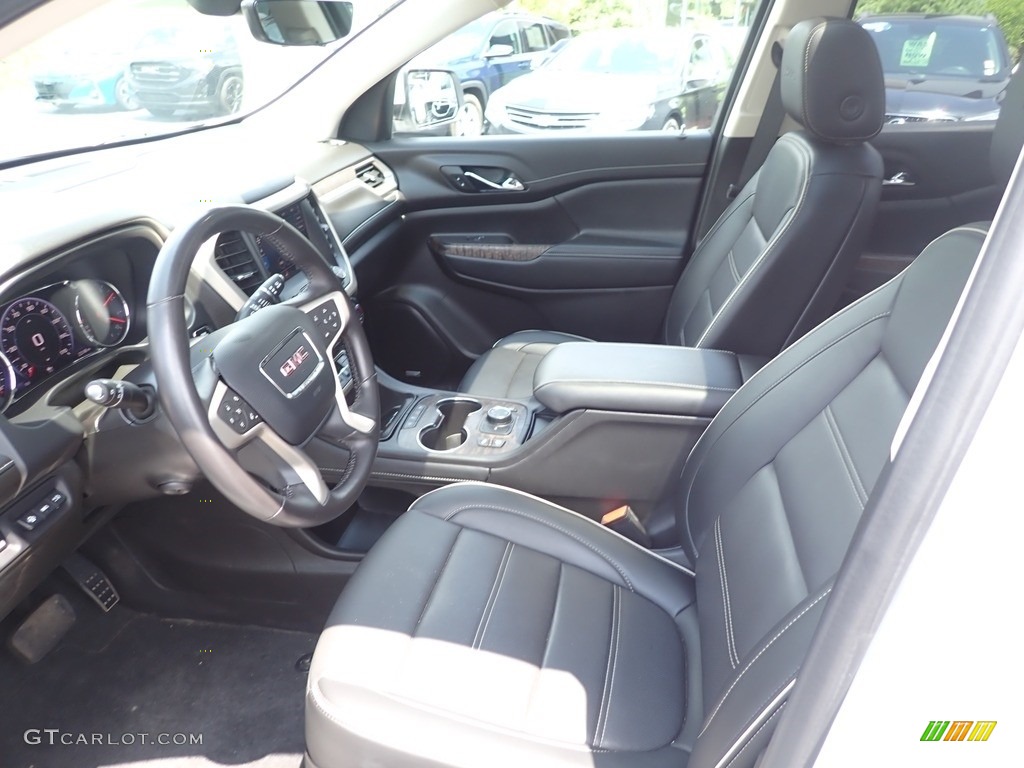 Jet Black Interior 2022 GMC Acadia Denali AWD Photo #146400104