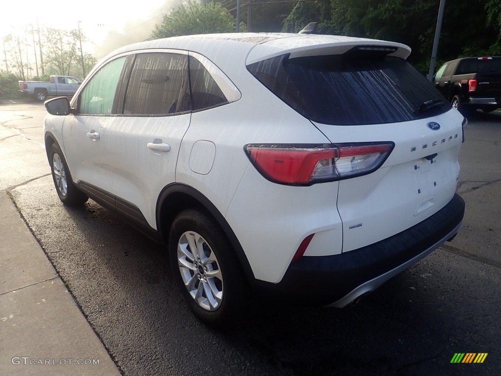 2021 Escape SE 4WD - Star White Metallic Tri-Coat / Ebony photo #5