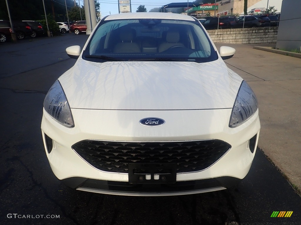 2021 Escape SE 4WD - Star White Metallic Tri-Coat / Ebony photo #8