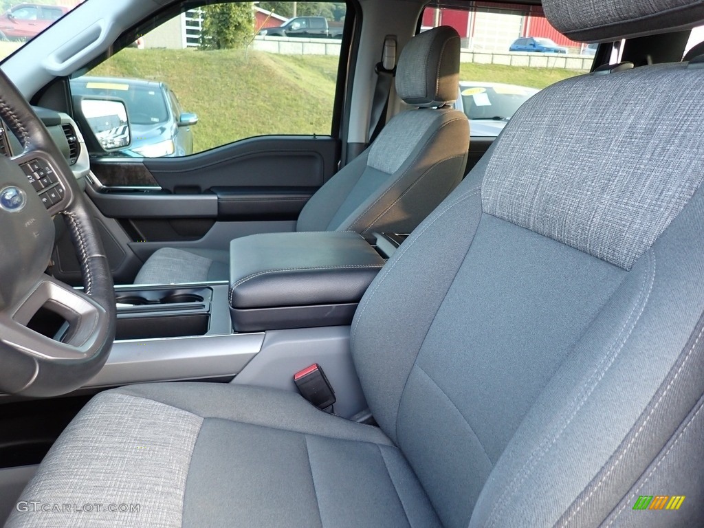 2021 F150 XLT SuperCrew 4x4 - Carbonized Gray / Medium Dark Slate photo #11