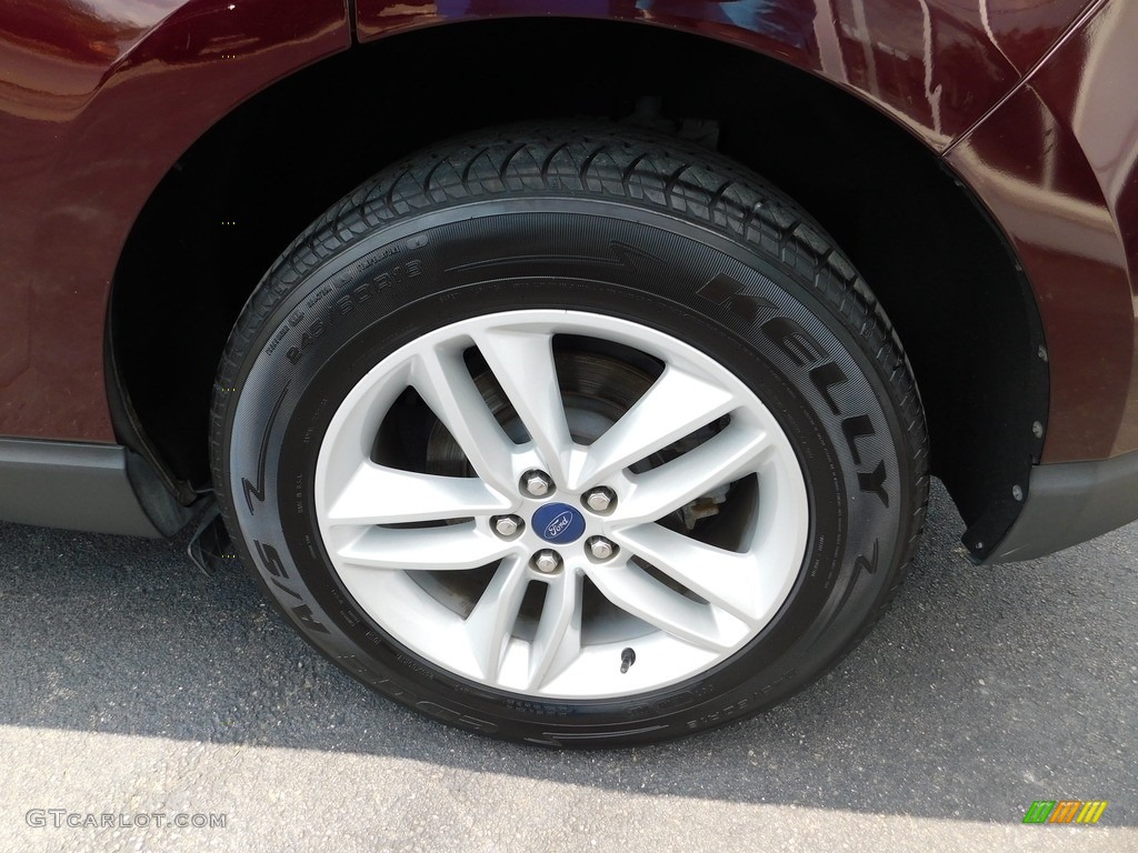 2017 Edge SEL AWD - Burgundy Velvet Metallic / Ebony photo #14