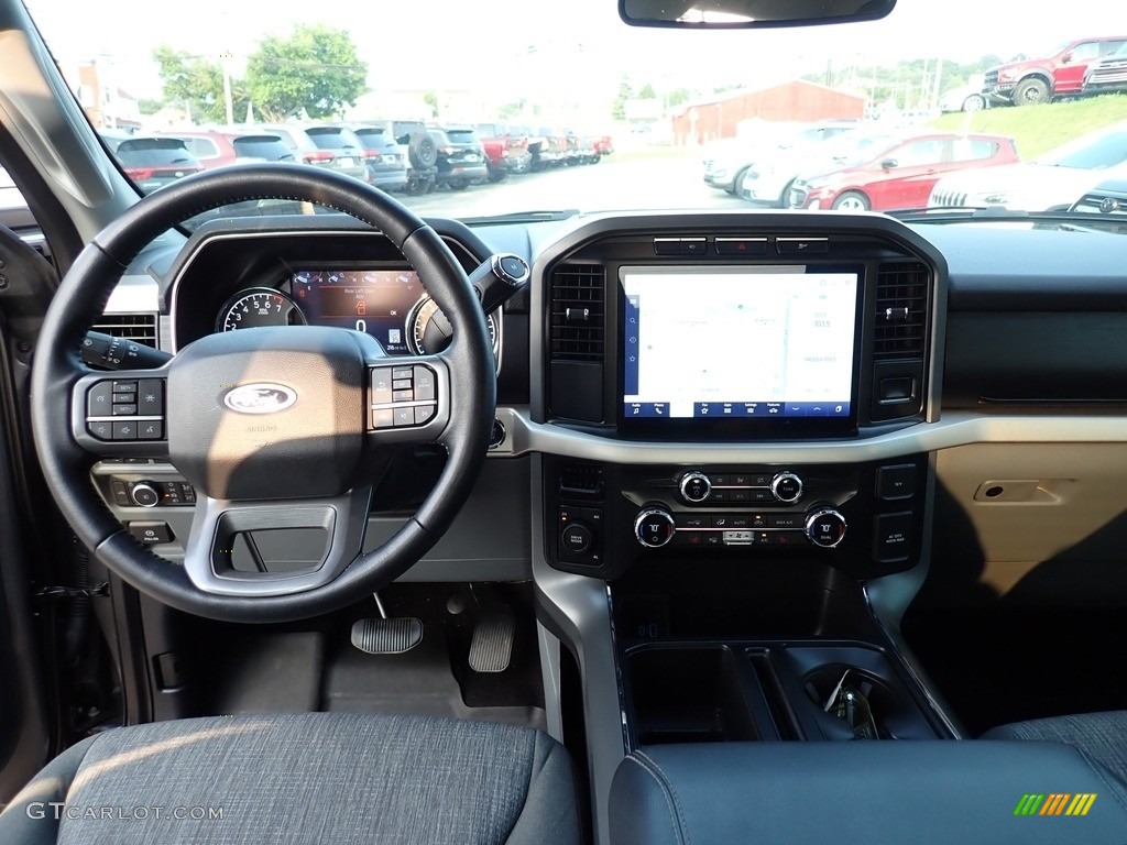 2021 F150 XLT SuperCrew 4x4 - Carbonized Gray / Medium Dark Slate photo #13