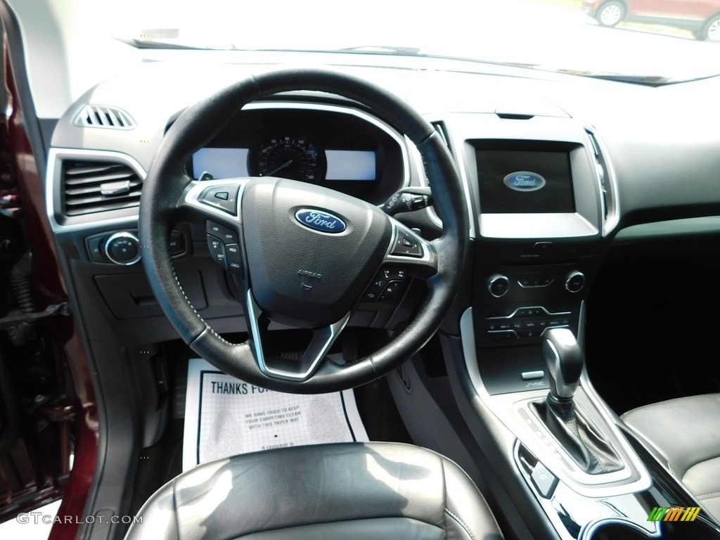 2017 Edge SEL AWD - Burgundy Velvet Metallic / Ebony photo #22