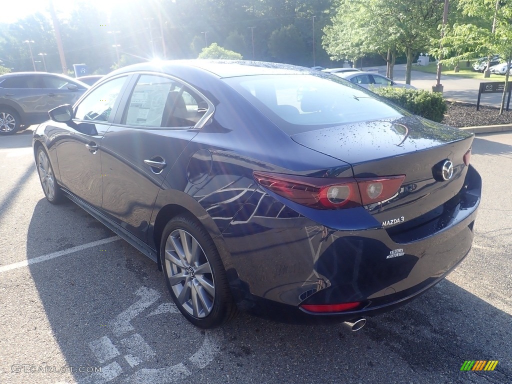 2023 Mazda3 2.5 S Select Sedan - Deep Crystal Blue Mica / Black photo #4