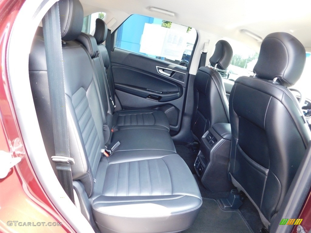 2017 Edge SEL AWD - Burgundy Velvet Metallic / Ebony photo #44