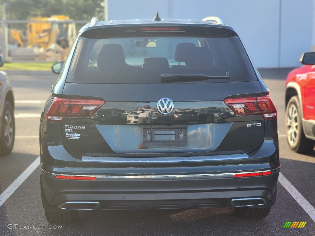 2019 Tiguan SE 4MOTION - Dark Moss Green Metallic / Titan Black photo #4
