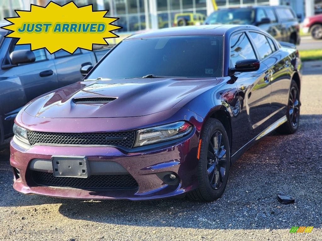 2020 Charger GT AWD - Hellraisin / Black photo #1