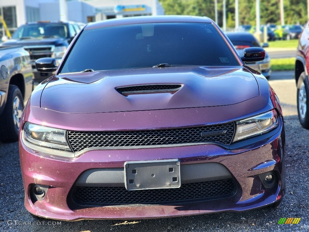 2020 Charger GT AWD - Hellraisin / Black photo #2