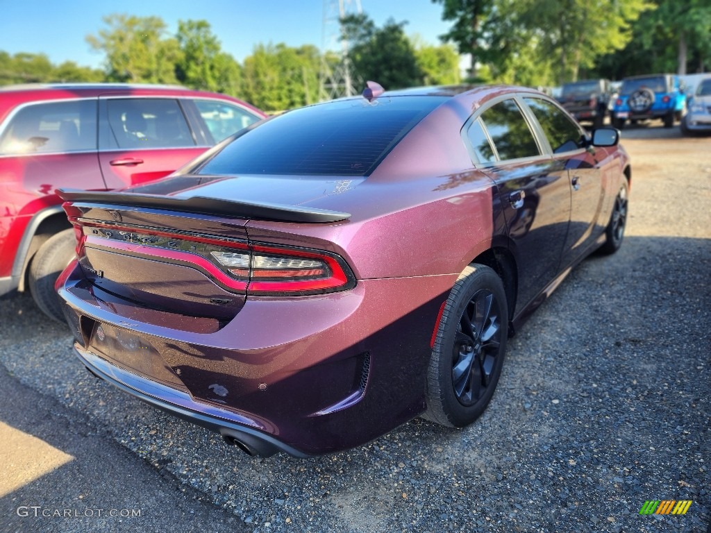 2020 Charger GT AWD - Hellraisin / Black photo #3