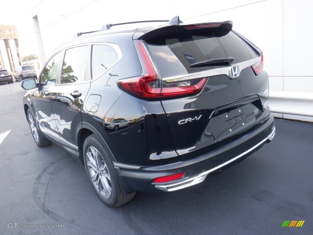 Crystal Black Pearl 2020 Honda CR-V Touring AWD Hybrid Exterior Photo #146402231