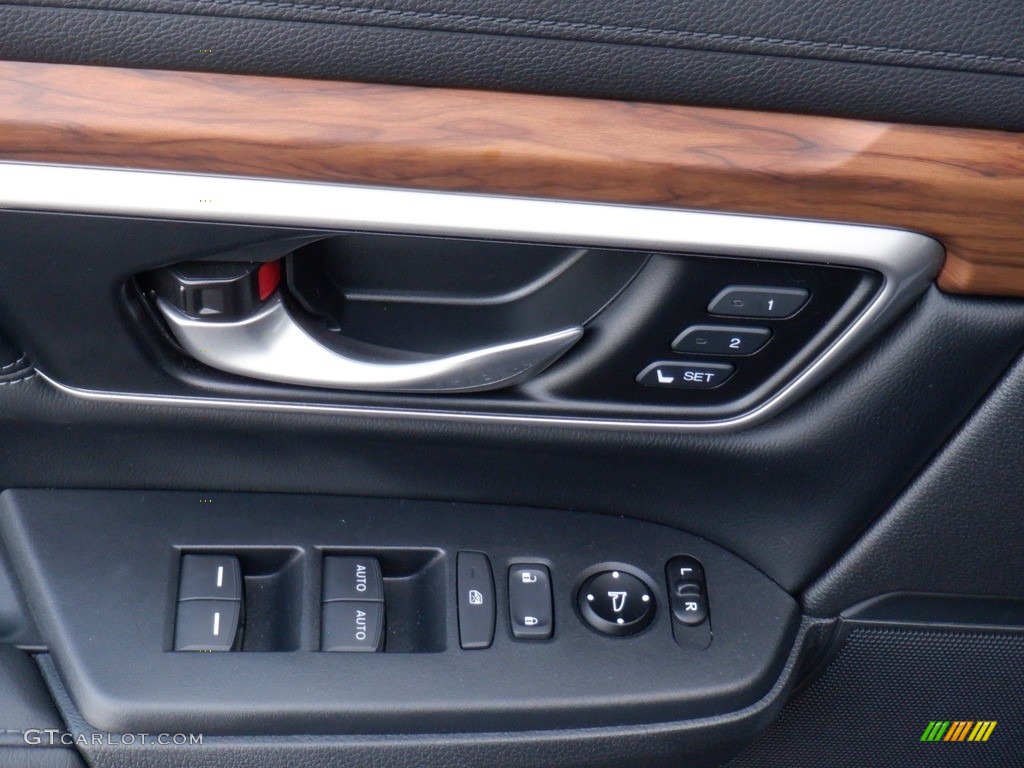 2020 Honda CR-V Touring AWD Hybrid Black Door Panel Photo #146402294
