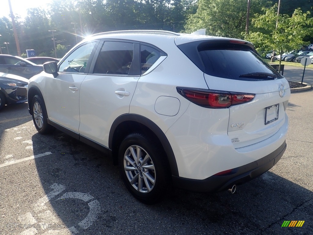 2023 CX-5 S Select AWD - Rhodium White Metallic / Black photo #5