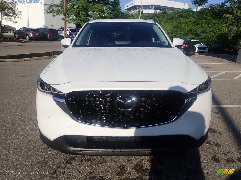 2023 CX-5 S Select AWD - Rhodium White Metallic / Black photo #8