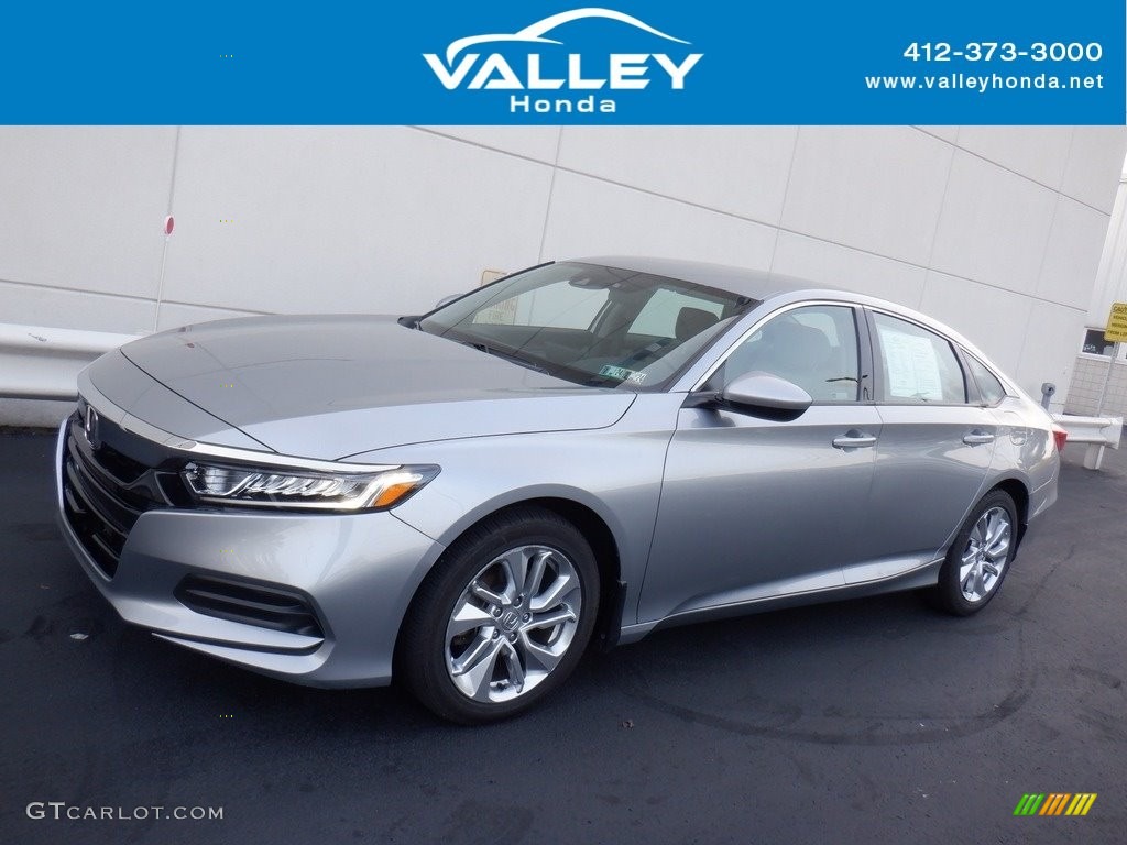 2019 Accord LX Sedan - Lunar Silver Metallic / Gray photo #2