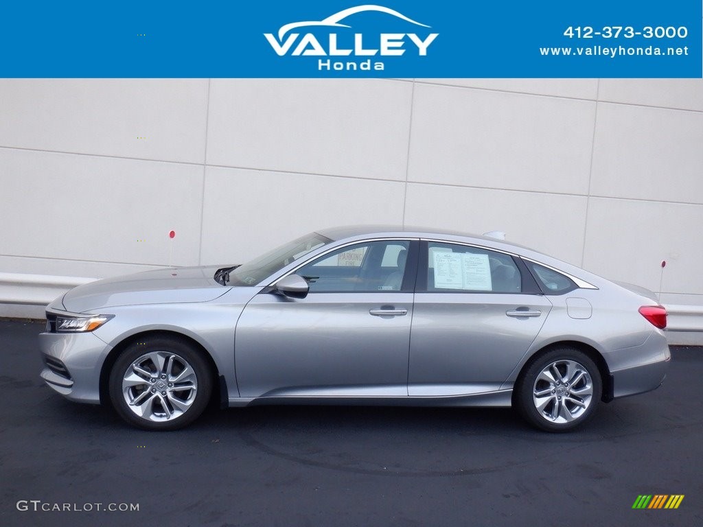 2019 Accord LX Sedan - Lunar Silver Metallic / Gray photo #3
