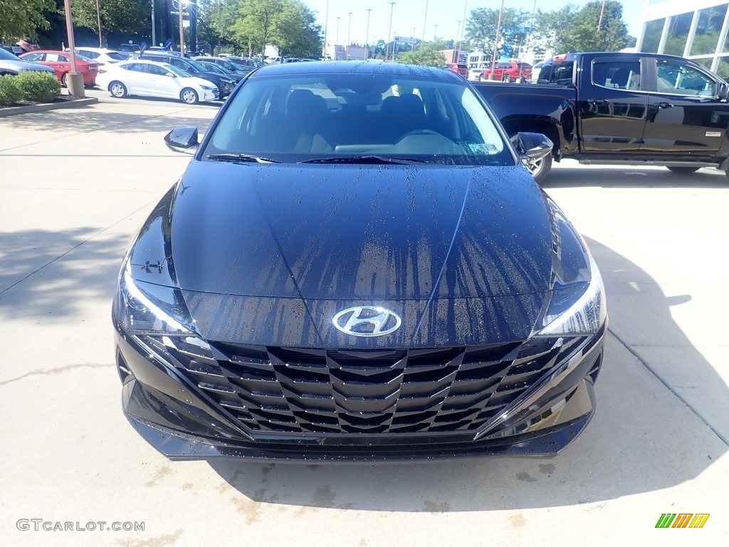 2023 Elantra SEL - Phantom Black / Black photo #8