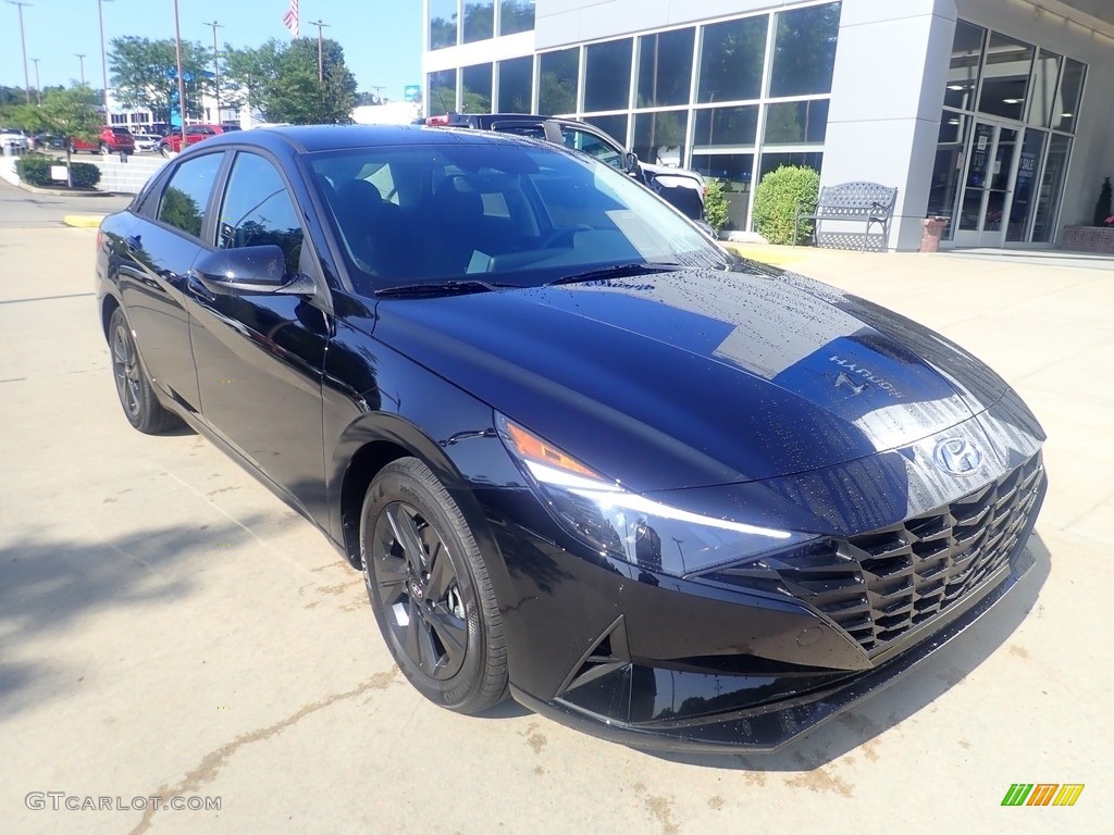 2023 Elantra SEL - Phantom Black / Black photo #9