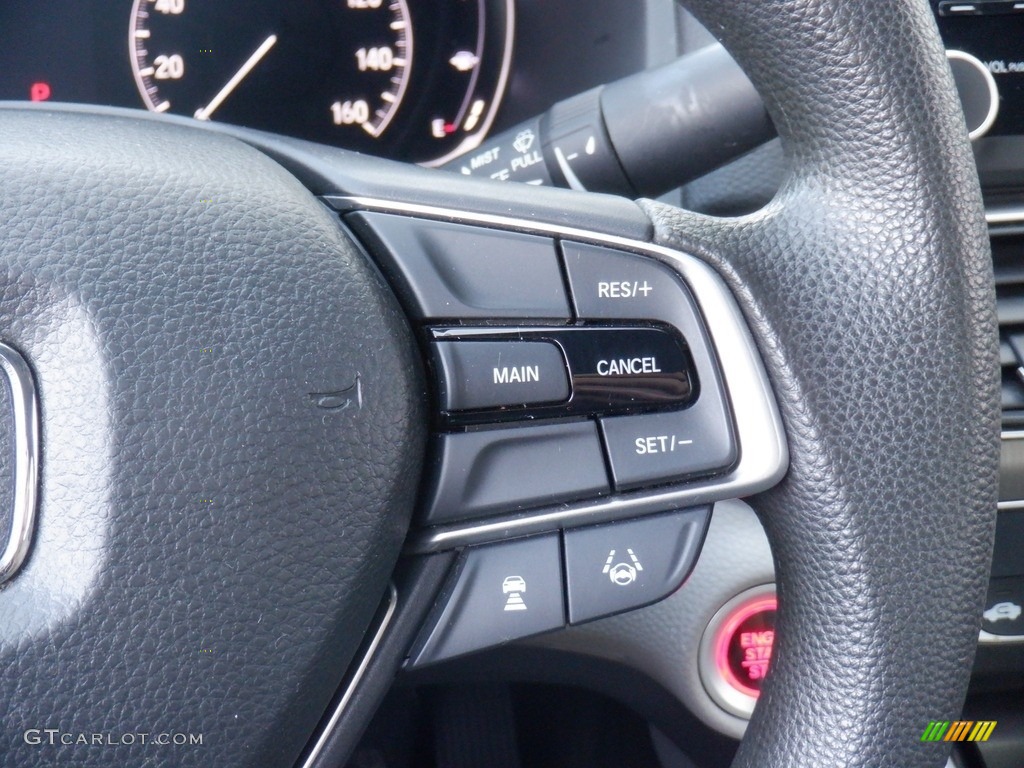 2019 Accord LX Sedan - Lunar Silver Metallic / Gray photo #20
