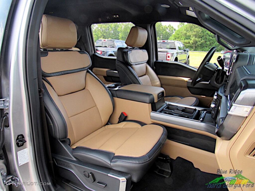 Baja Interior 2023 Ford F350 Super Duty Lariat Crew Cab 4x4 Photo #146402977