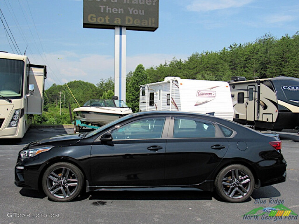 2021 Forte GT-Line - Aurora Black / Black photo #2