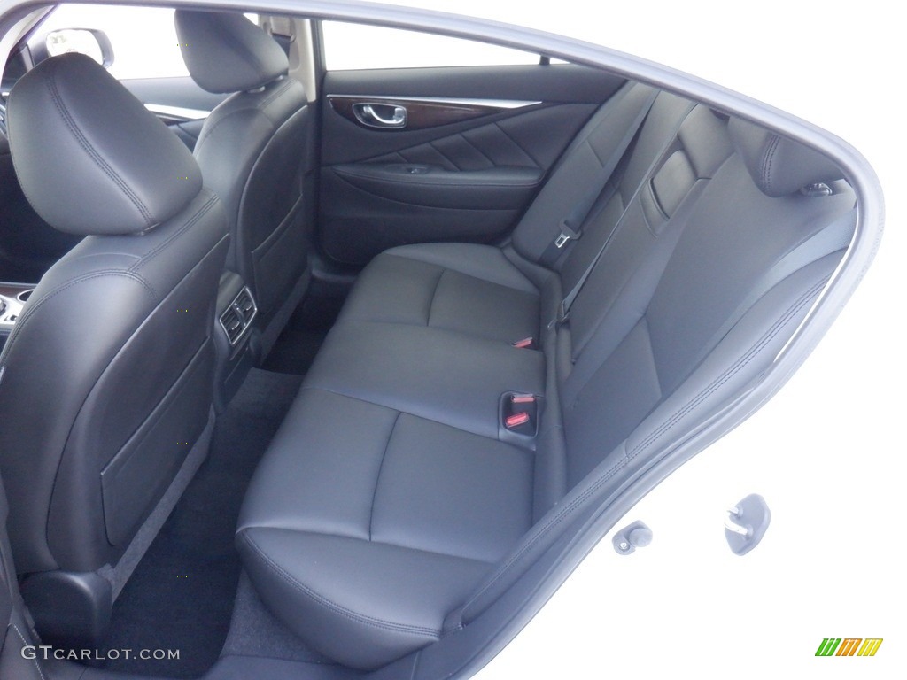 2018 Infiniti Q50 3.0t AWD Rear Seat Photos